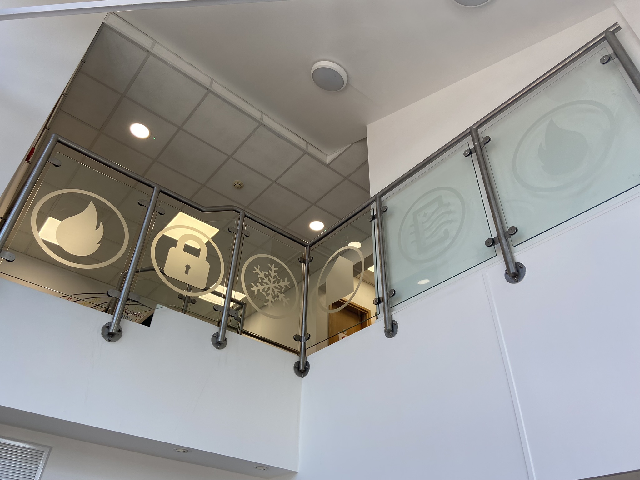 internal glass graphics