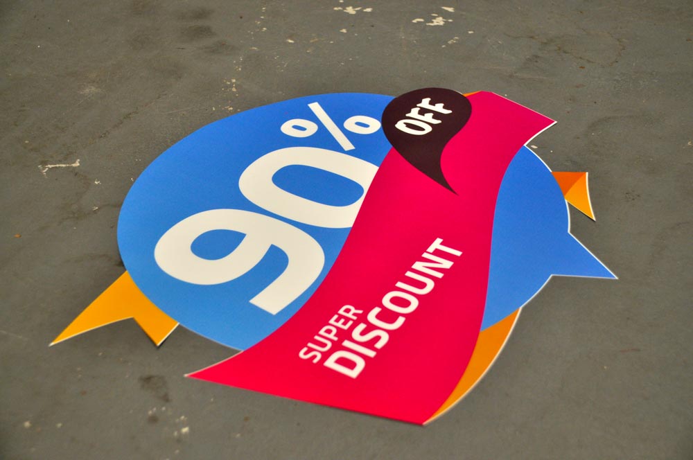 Discount sticker