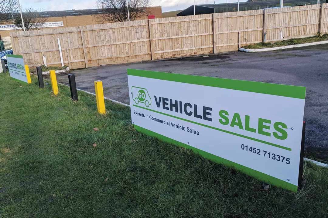 green sign
