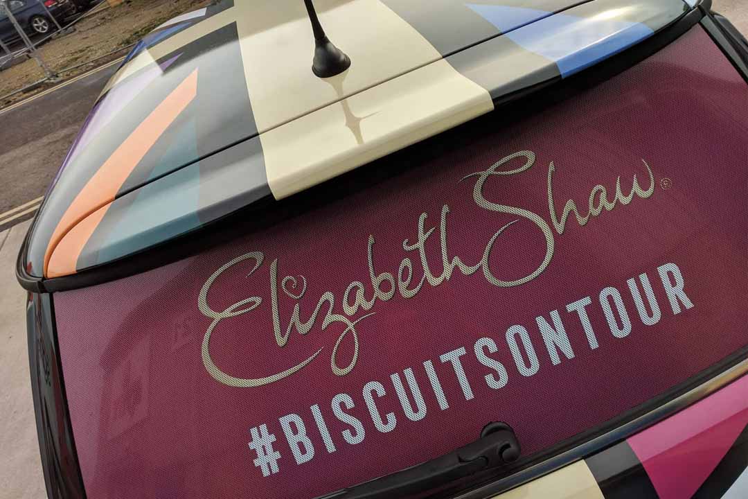 car window sign