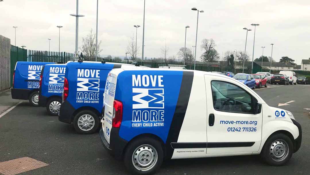 fleet of vans